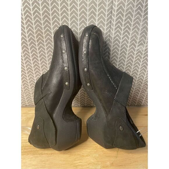 Merrell Luxe Wrap Leather black Clog - Picture 7 of 10